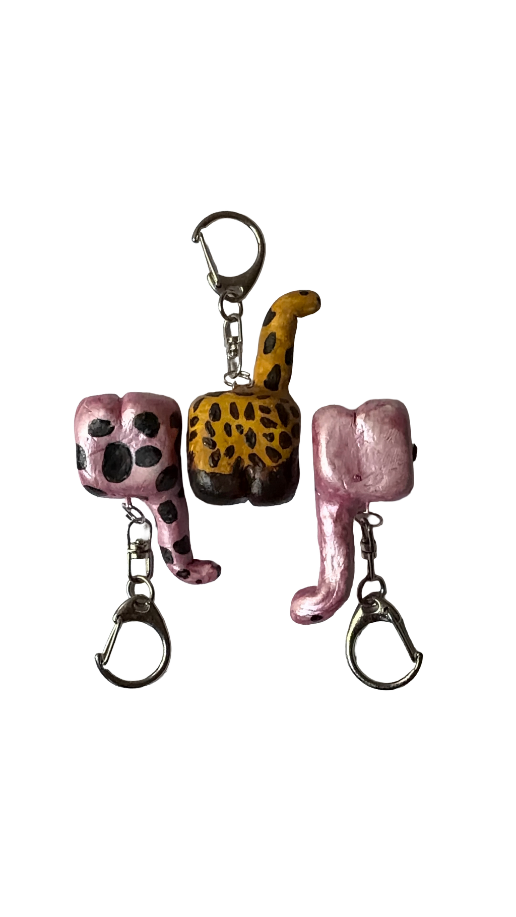 Reg Giraffe  - Cubic Keychain